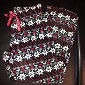 NWOT women’s light weight fleece pajama pants